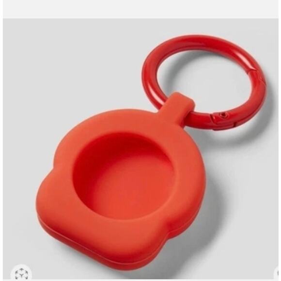 Heyday Apple AirTag Keychain Cute Mushroom Tag Holder Carabiner Clip s30 b1 - Picture 4 of 6